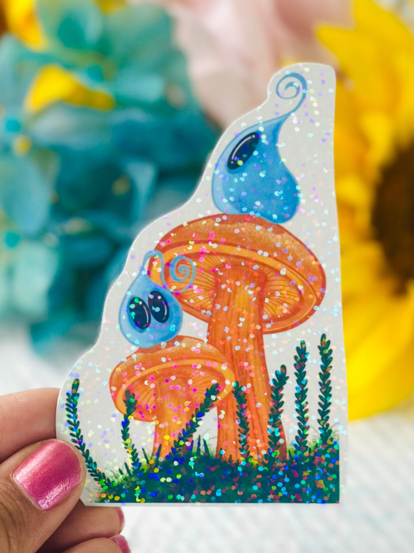 Pom & Wink Moon Gazing Vinyl sticker VOL.1