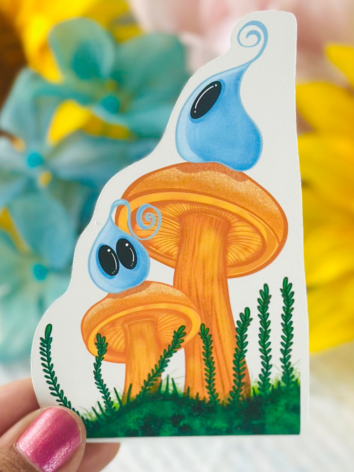 Pom & Wink Moon Gazing Vinyl sticker VOL.1