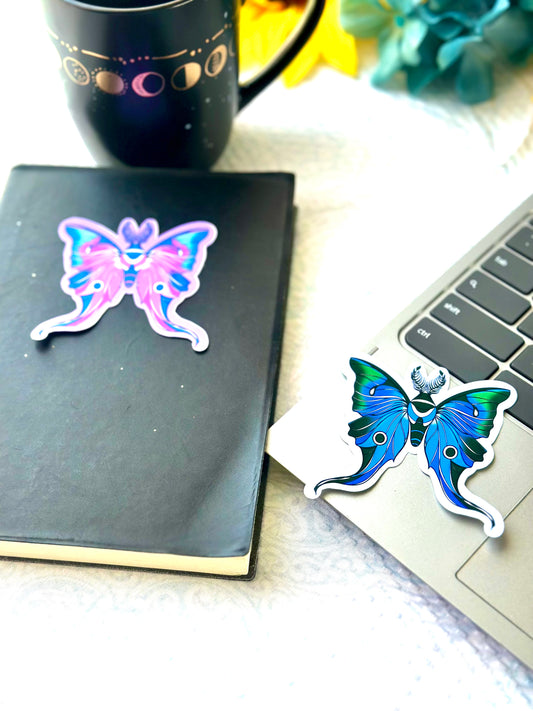 Comet Moth Stickers