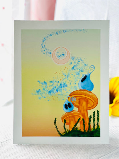 Pom & Wink Moon Gazing Digital Print VOL. 1