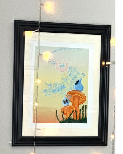 Pom & Wink Moon Gazing Digital Print VOL. 1